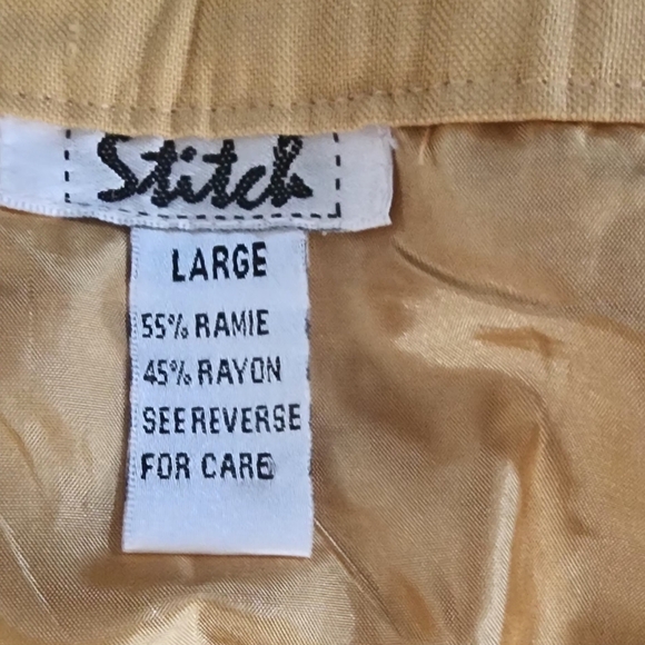 Maxi vintage yellow 💛 skirt, size M - Picture 2 of 7